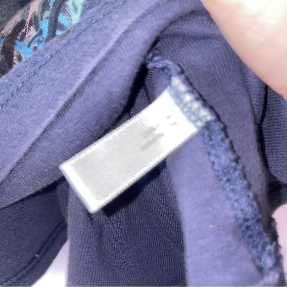 Vintage Essentials Size 1X Graphic V Neck Top Pastel Y2K Fairy Whimsical - Picture 5 of 8